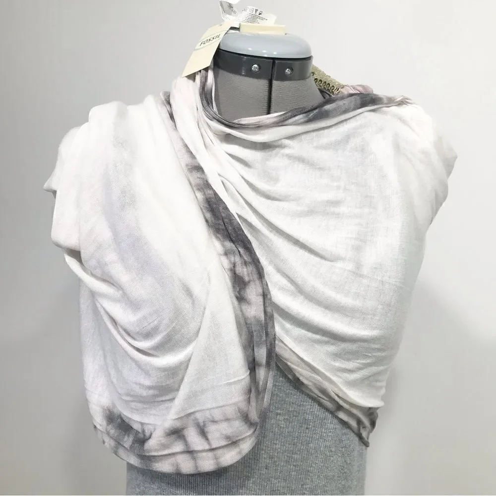 Fossil JENNA Ombre Sequin Infinity Scarf- New With Tags